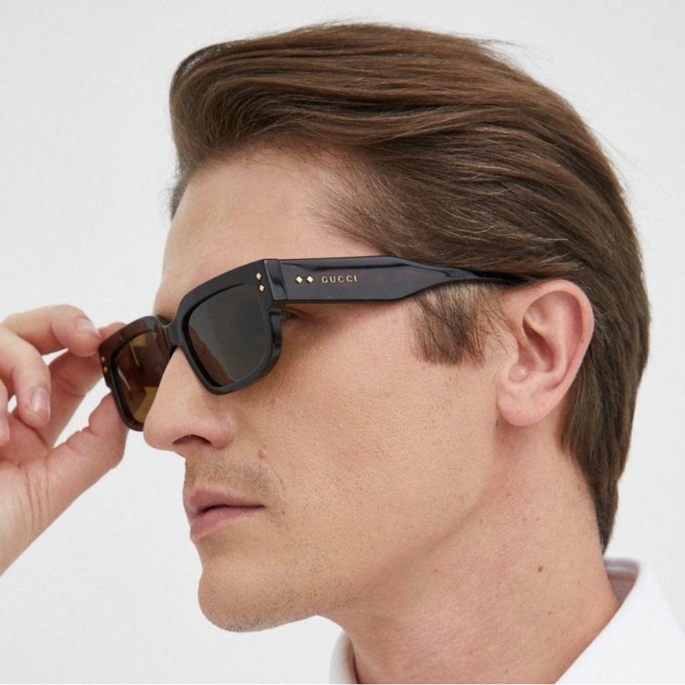 Gucci Rectangular Sunglasses - Picture 9 of 12
